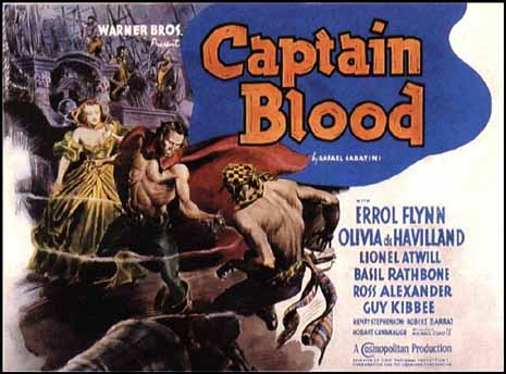 Olivia de Havilland in Captain Blood 1935