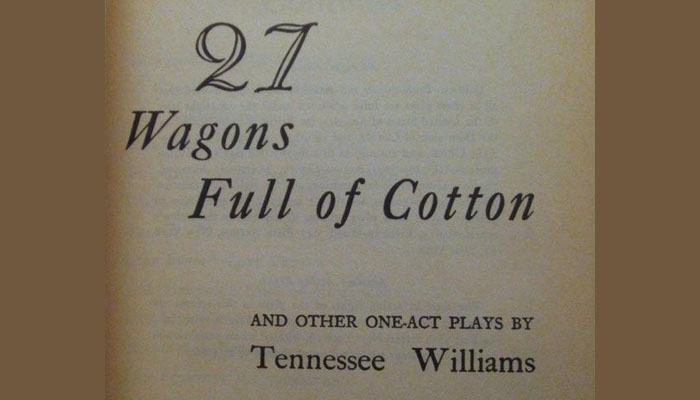 27 Wagons Full of Cotton